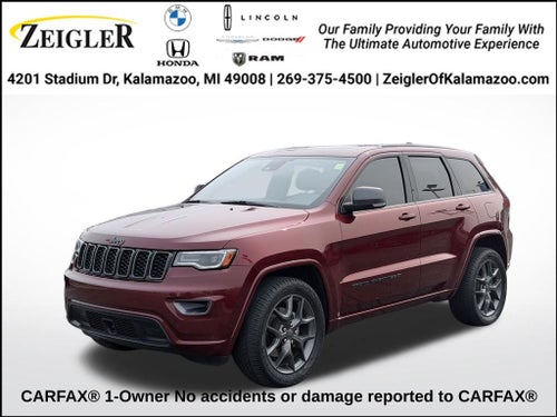 2021 Jeep Grand Cherokee 80th Anniversary Edition