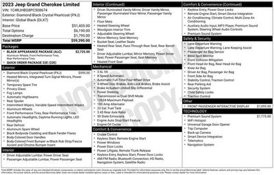2023 Jeep Grand Cherokee Limited 4x4