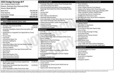 2022 Dodge Durango R/T