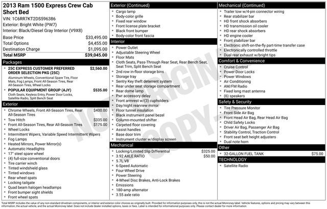 2013 RAM 1500 Express