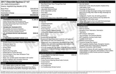 2017 Chevrolet Equinox LT