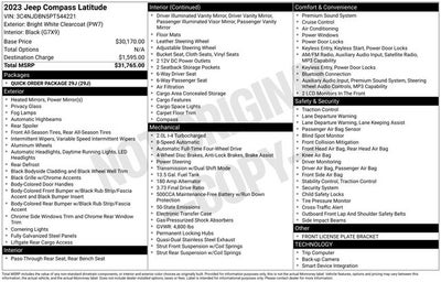 2023 Jeep Compass Latitude