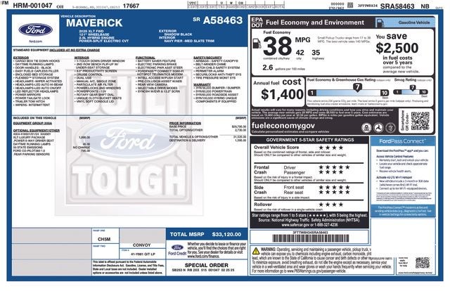 2025 Ford Maverick XLT