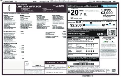 2023 Lincoln Aviator Reserve Premium