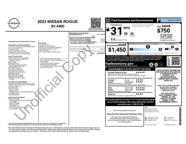 2023 Nissan Rogue SV Intelligent AWD