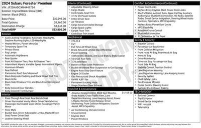 2024 Subaru Forester Premium