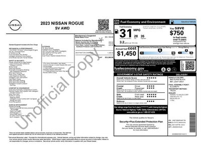 2023 Nissan Rogue SV Intelligent AWD