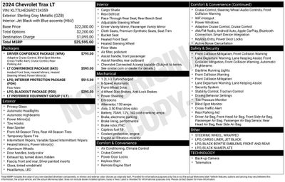2024 Chevrolet Trax FWD LT