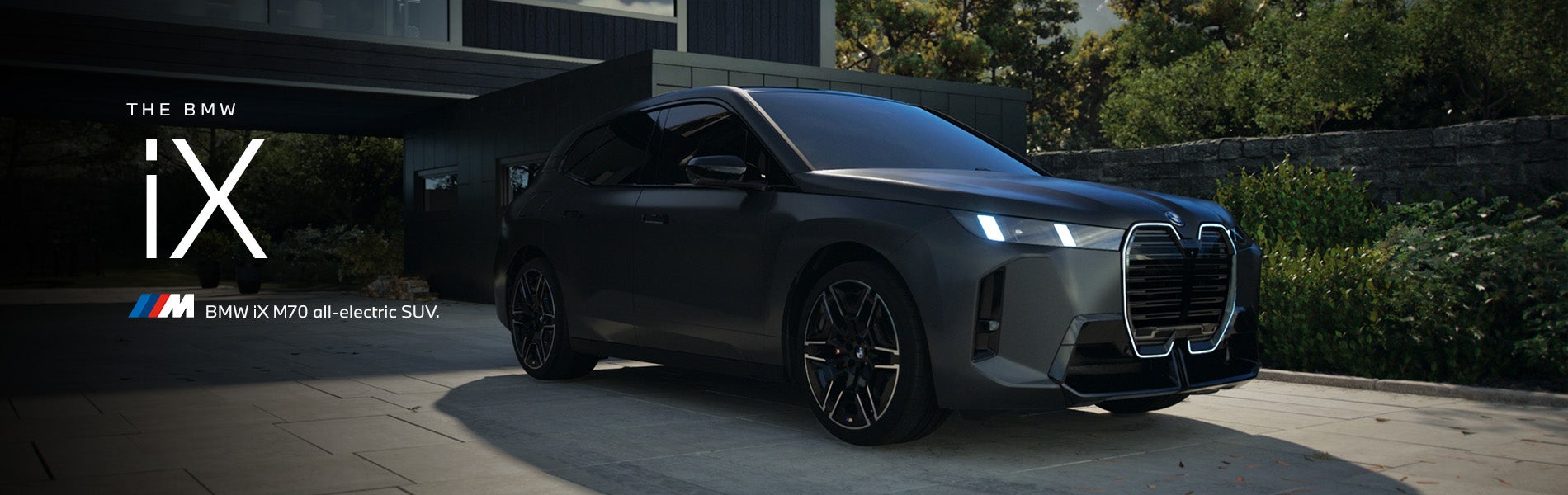 The BMW iX M70 parked. Click to learn more. | Zeigler BMW in Kalamazoo MI