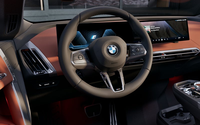 The BMW iX steering wheel. | Zeigler BMW in Kalamazoo MI