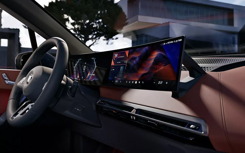 The BMW iX Curved Display. | Zeigler BMW in Kalamazoo MI