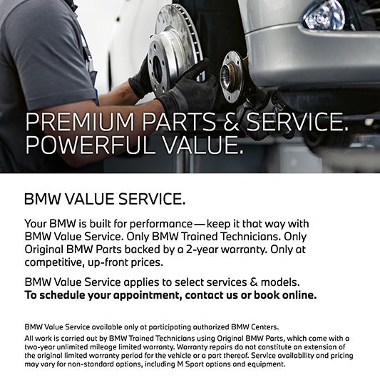 BMW Value Service
