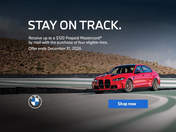 Stay on Track Tire Rebate